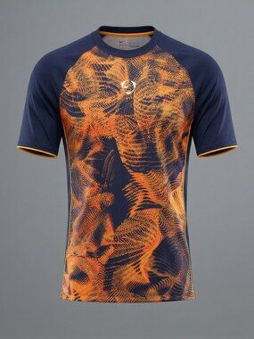 Nike Academy+ Dri-FIT Short-Sleeve Soccer Jersey - HV1824-494 - LARGE